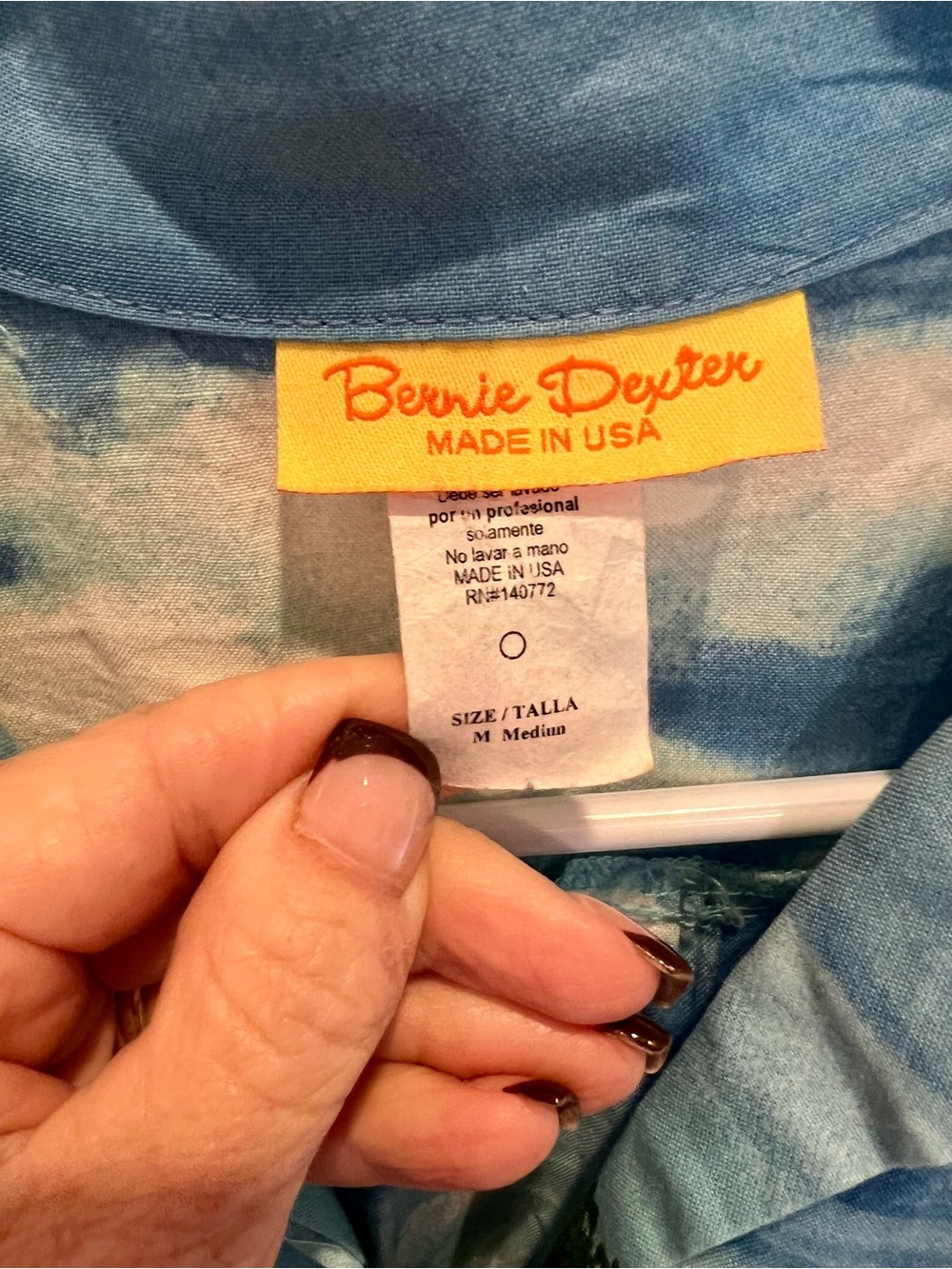 Bernie Dexter Poppies Blue dress